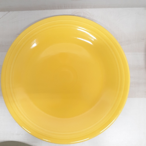 4 Fiesta Fiestaware Multi Color 10.5” Inch Dinner Plates Homer Laughlin. - Picture 6 of 12